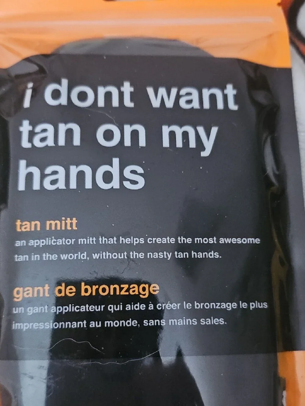 b.tan Black Tan Applicator Mitt - Velvet Touch